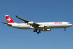 Airbus A340-300 Swiss HB-JMG