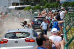 Jet blast @ Maho Beach SXM