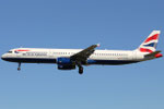 Airbus A321 British Airways G-EUXM