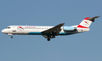 OE-LVJ - Fokker 100 - Austrian Airlines 