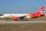 Airbus A320 Air Malta 9H-AEO La Valetta livery