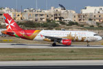 Airbus A320 Air Malta 9H-AEO Valetta Livery