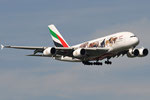 A6-EEI - Airbus A380-861 - Emirates - United for Wildlife livery