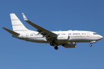 Boeing 737-700 BBJ Private P4-BBJ