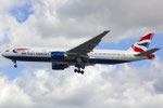 Boeing 777-200 British Airways G-YMMG