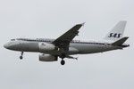 OY-KBO - Airbus A319-132 - SAS - Retro livery