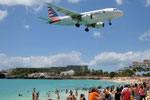 N700UW - Airbus A319-112 - American Airlines @ SXM