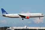 Airbus A321 SAS Scandinavian Airlines OY-KBL
