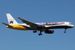 Boeing 757-200 Monarch Airlines G-MONJ Saturn Night