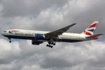 Boeing 777-300 British Airways G-RAES