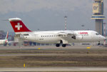 Avro RJ100 Swiss HB-IXQ