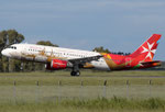 Airbus A320 Air Malta 9H-AEO Valletta livery