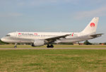 Airbus A320 Meridiana I-EEZH Eurofly livery