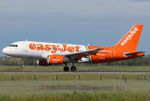 Airbus A319 Easyjet G-EZIW Linate Roma Livery