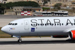 Boeing 737-800 SAS Scandinavian Airlines LN-RRL Star Alliance livery