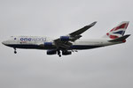 G-CIVK - Boeing 747-436 - British Airways - One world livery -