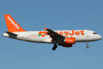 Airbus A319 Easyjet G-EZEZ Naples Livery