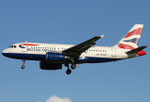 Airbus A319 British Airways G-EUPS