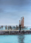 the waiter, 2012, oil on canvas, 130 x 95 cm