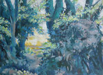the clump of bushes, 2011, oil on canvas