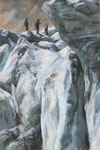 the glacier, 2009, oil on canvas, 69 x 46 cm