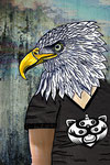 eagle, mixta  2012 - by Elshembass