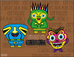 Tributo a nuestros ancestros, adobe illustrator 2010 - by Elshembass