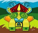 ilustración precolombina by Elshembass