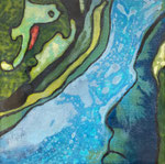 Veilleur céleste 2023 20x20cm