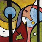 Manège 2015 100x100cm