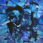 Trésor des profondeurs 2023 100x100cm
