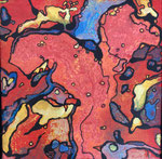 Emissaire céleste 2023 20x20cm