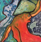 Adieu l'ami 2023 20x20cm