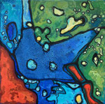 Désir d'eau douce 2023 20x20cm
