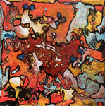 La poule aux œufs d'or 2022 20x20cm
