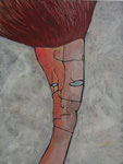 L'artiste 2015 116x89cm 