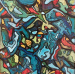 En forêt 2022 20x20cm