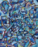 La complexité de l'amour 2022 100x81cm