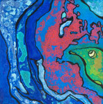 L'oiseau des marées 2023 20x20cm