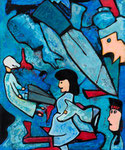 Protection divine 61x65cm