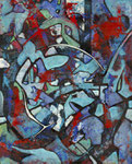 Faille spatio-temporelle 2021 81x65cm