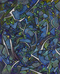 Forêt équatoriale 2020 81x65cm
