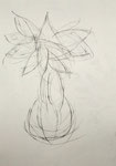 o.T., 1/2022 - IV, Bleistift auf Papier, 21,1 x 29,7 cm