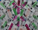 o.T., 2024 - III, Acryl auf Nessel, 80 x 100 cm