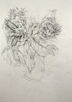 Die letzten Blumen aus dem Max Liebermann Garten 2021, III, 21,1 x 29,7 cm