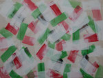 o.T., 2024 - V, Acryl auf Nessel, 75 x 100 cm