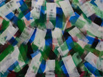 o.T., 2024 - XIV, Acryl auf Nessel, 75 x 100 cm