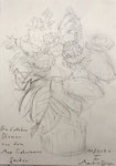 Die letzten Blumen aus dem Max Liebermann Garten 2021, I, 21,1 x 29,7 cm