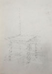 o.T., 1/2022 - X, Bleistift auf Papier, 21,1 x 29,7 cm