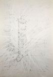 o.T., 2/2022 - VI, Bleistift auf Papier, 21,1 x 29,7 cm